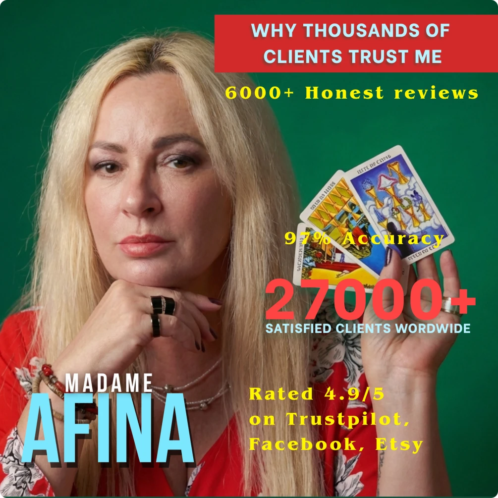 Full psychic reading  by Madame Afina